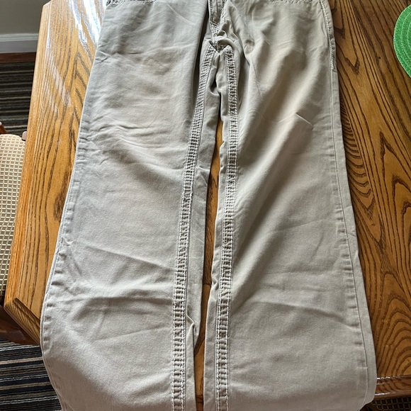 True Religion Tan Relaxed Jeans. Perfect condition. They cost 200.00 - Picture 2 of 12